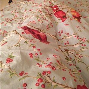 California King Pottery Barn Winter Duvet Cover